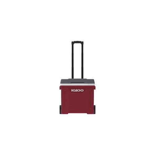 Igloo Latitude Quantum 30 Roller Wheeled Portable Cool Box - Red 1 Igloo Latitude Quantum 30 Roller Wheeled Portable Cool Box - Red