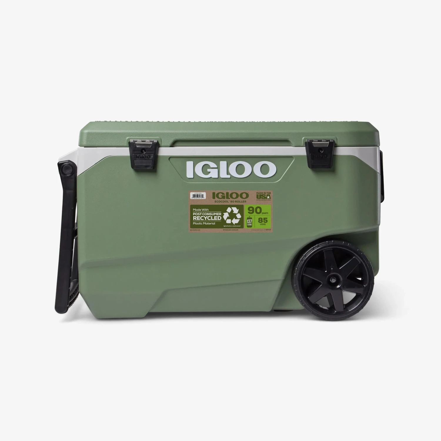 Igloo ECOCOOL Latitude 90 QT Roller Cooler 1 Igloo ECOCOOL Latitude 90 QT Roller Cooler