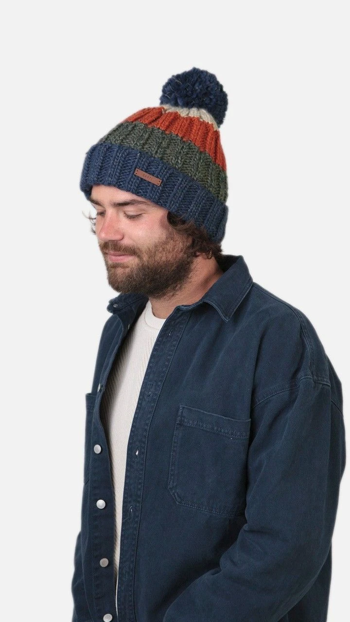 Barts Wilhelm Beanie Blue 2 Barts Wilhelm Beanie Blue - Image 2