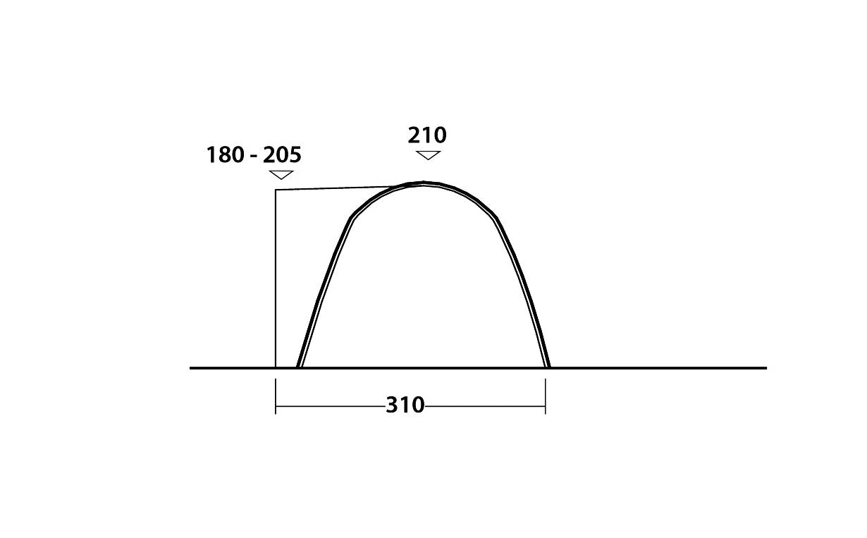 Easy Camp Fairfields Drive Away Awning (2022) 4 Easy Camp Fairfields Drive Away Awning (2022) - Image 4