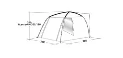 Easy Camp Fairfields Drive Away Awning (2022) 17 Easy Camp Fairfields Drive Away Awning (2022) -Vango || Kampa || Outwell Shop 120375 Fairfields DrawingPerspective2