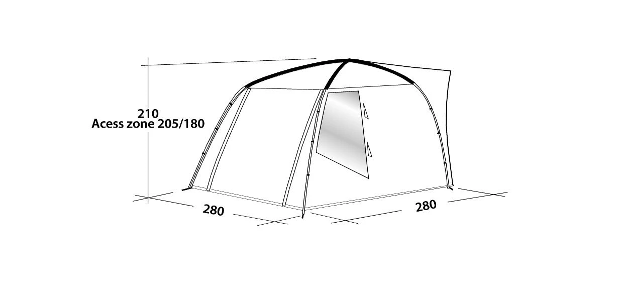 Easy Camp Fairfields Drive Away Awning (2022) 5 Easy Camp Fairfields Drive Away Awning (2022) - Image 5