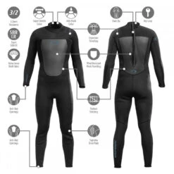 Osprey Origin 3mm Full Length Wetsuit -Vango || Kampa || Outwell Shop 3 4 35