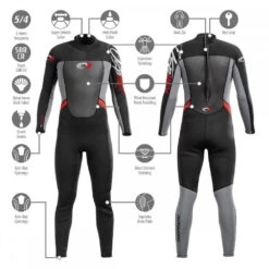 Osprey Origin Mens Full Length Wetsuit 5mm - Red 10 Osprey Origin Mens Full Length Wetsuit 5mm - Red -Vango || Kampa || Outwell Shop 4 2 18