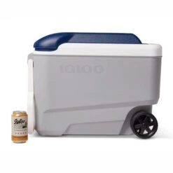 Igloo Maxcold 40 Roller Cool Box - Grey / Blue -Vango || Kampa || Outwell Shop 8 00034687 p