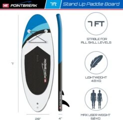 M.Y 7ft Blue Paddle Board Package -Vango || Kampa || Outwell Shop 805 2274