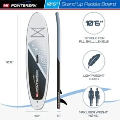 M.Y 10ft 6in Grey Paddle Board Package -Vango || Kampa || Outwell Shop 806 2324