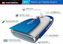 M.Y 10ft 6in Paddle Board Package - Blue -Vango || Kampa || Outwell Shop 808 2850