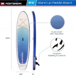 M.Y 10ft 6in Paddle Board Package - Blue -Vango || Kampa || Outwell Shop 808 2946