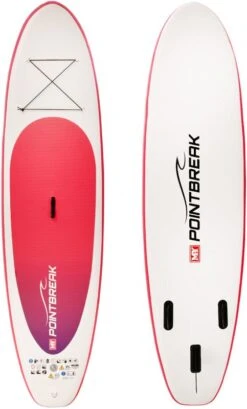 M.Y 10ft Inflatable Paddle Board Package -Pink -Vango || Kampa || Outwell Shop 809 2940