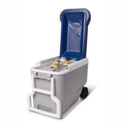 Igloo Maxcold 40 Roller Cool Box - Grey / Blue -Vango || Kampa || Outwell Shop 9 00034687 p1