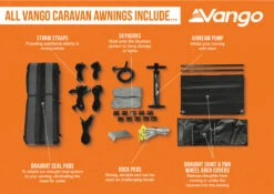 Vango Balletto Air 260 Elements ProShield 2023 -Vango || Kampa || Outwell Shop Awning package infographic LOW small