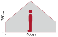 Quest Signature 4m Classic Bell Tent -Vango || Kampa || Outwell Shop BELL4 6