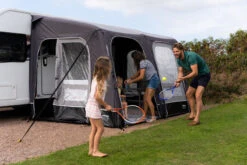 Vango Balletto Air 330 Elements ProShield Caravan Awning WIth Free Carpet -Vango || Kampa || Outwell Shop Balletto 330 EPS 2023 LOW 7 small