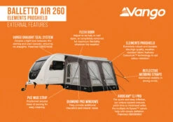 Vango Balletto Air 260 Elements ProShield 2023 -Vango || Kampa || Outwell Shop Balletto Air 260 EPS small