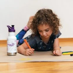 Klean Kanteen Insulated Kid Classic (355ml) - Sugarplum Fairy -Vango || Kampa || Outwell Shop K12KVCPPS UL girls insulated bottle coloring lifestyle 50614c51 1107 4501 bff1 3bdec5612697