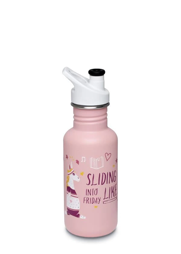 Klean Kanteen Kids Classic Sport 532ml - Slide Into Friday 1 Klean Kanteen Kids Classic Sport 532ml - Slide Into Friday