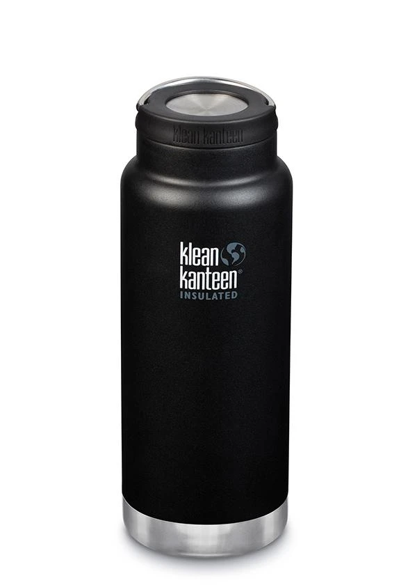 Klean Kanteen Insulated TK Wide With Café Cap 473ml - Black 1 Klean Kanteen Insulated TK Wide With Café Cap 473ml - Black