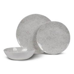 Kampa Natural Stone 12 Piece Melamine Dinner Set
