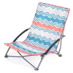 Yello Zig Zag Low Beach Chair -Vango || Kampa || Outwell Shop OL0191 low beach chair zigzag