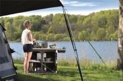 Outwell Padres XL Kitchen Table Bamboo Tabletop -Vango || Kampa || Outwell Shop Print 530052 PadresXLKitchenTable 31 out17