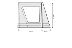 Outdoor Revolution Airedale 6S /6SE Front Porch Extension -Vango || Kampa || Outwell Shop airedale 6s se front porch extension fp 1 1