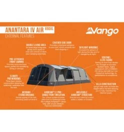 Vango Anantara IV Air 650XL Tent 13 Vango Anantara IV Air 650XL Tent -Vango || Kampa || Outwell Shop anantara iv air 650xl 3