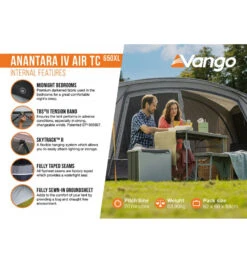 Vango Anantara IV Air TC 650XL Tent -Vango || Kampa || Outwell Shop anantara iv air tc 650xl 9