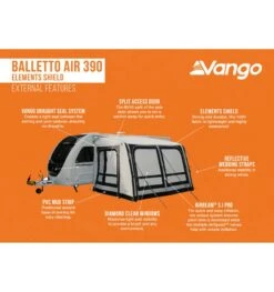 Vango Balletto 390 Elements Shields Caravan Awning -Vango || Kampa || Outwell Shop balletto air 390 elements shield 1 e06a5320 c410 4a20 bf3d 2801198e6055
