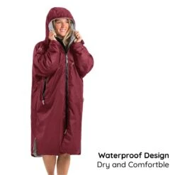Osprey Unisex Changing Robe Maroon -Vango || Kampa || Outwell Shop callout 1 8