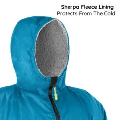 Osprey Unisex Changing Robe Teal -Vango || Kampa || Outwell Shop callout 3 6 1