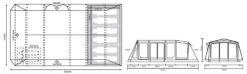 Outdoor Revolution O Zone 6.0XTR Safari Tent Package -Vango || Kampa || Outwell Shop floorplan 2 11 25e79dbd 61e4 4ddb b42a 4bcd4cc086b2