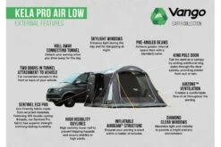 Vango Kela Pro Air Low Drive Away Awning -Vango || Kampa || Outwell Shop kela pro air low 3