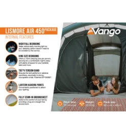 Vango Lismore Air 450 Tent Package -Vango || Kampa || Outwell Shop lismore air 450 package 4