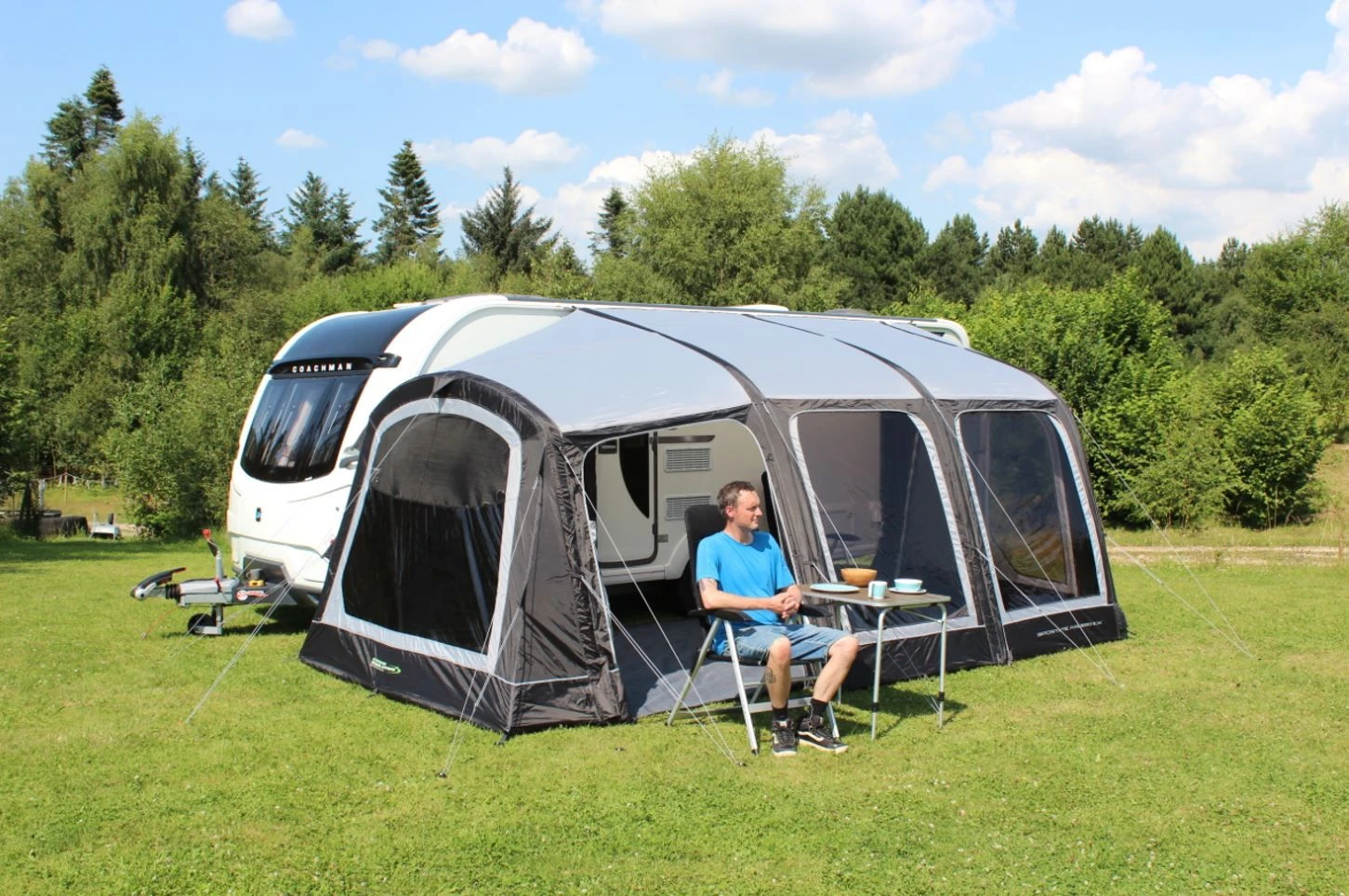 Outdoor Revolution Sportlite Air 320 EX Caravan Awning 1 Outdoor Revolution Sportlite Air 320 EX Caravan Awning