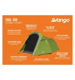 Vango Soul 300 Tent -Vango || Kampa || Outwell Shop soul 300 2 5c250c99 f716 4368 b352 79466709cfad