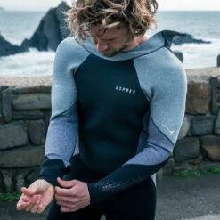 Osprey Mens Zero 5mm Winter Full Length Wetsuit -Vango || Kampa || Outwell Shop ws1033 1042 zero mens 5mm grey lifestyle 1