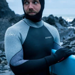 Osprey Mens Zero 5mm Winter Full Length Wetsuit -Vango || Kampa || Outwell Shop ws1033 1042 zero mens 5mm grey lifestyle 2